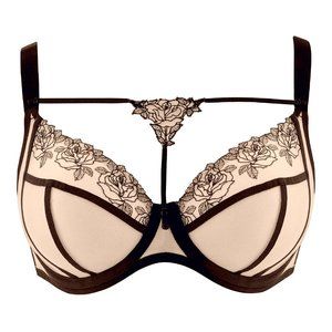 Elomi Tori Tattoo Bra w/ Matching Thong